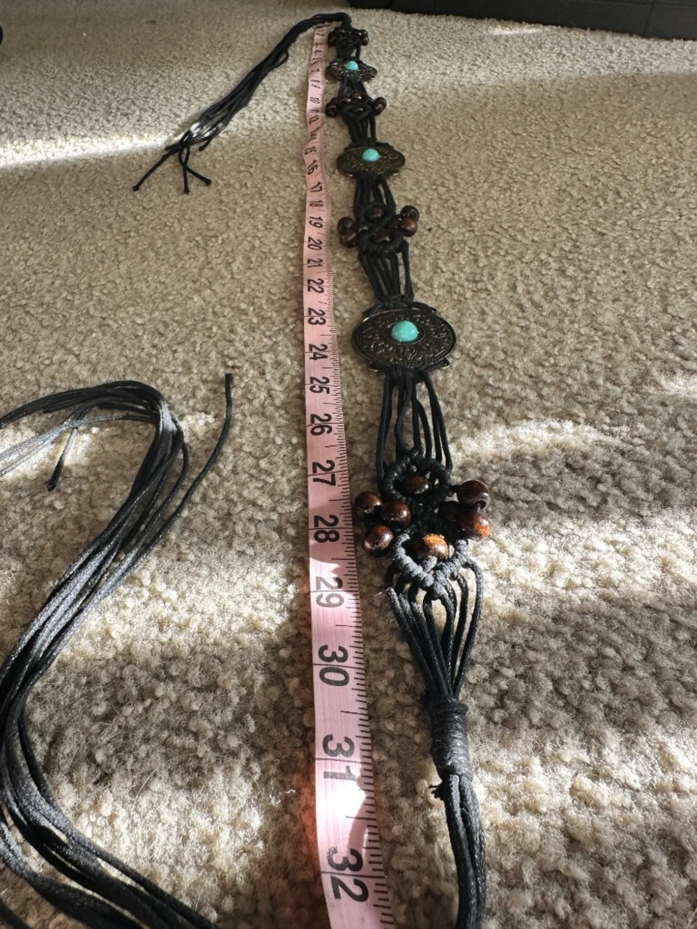 Women's Tassel Knotted Bohemian Style Belt